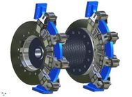 Hydrauliczne hamulce tarczowe z podwójną pętlą 2X20 l / min 135 kNM